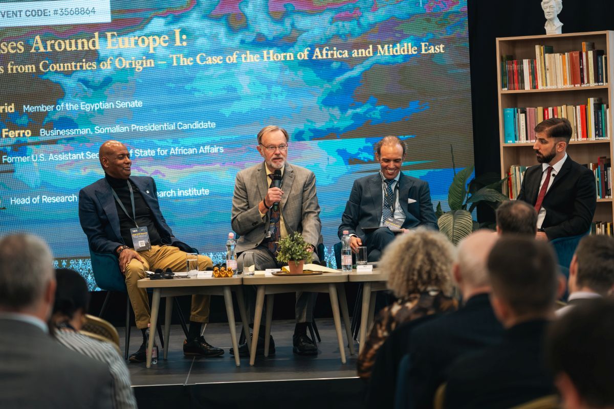Abshir Aden Ferro, Tibor Nagy, Mohamed Farid és Sayfo Omar – Afrika sorsáról beszélgettek Szegeden