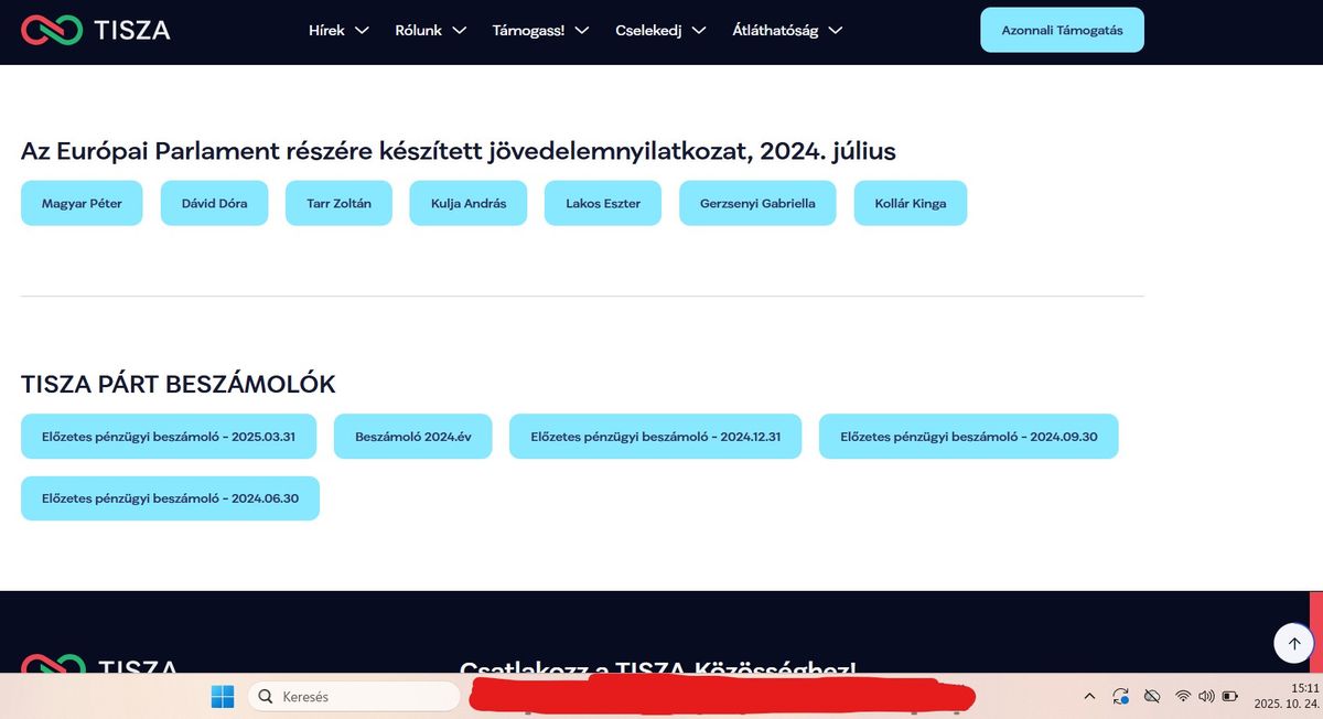 Tisza Párt: ezt az ígéretüket sem tartják be