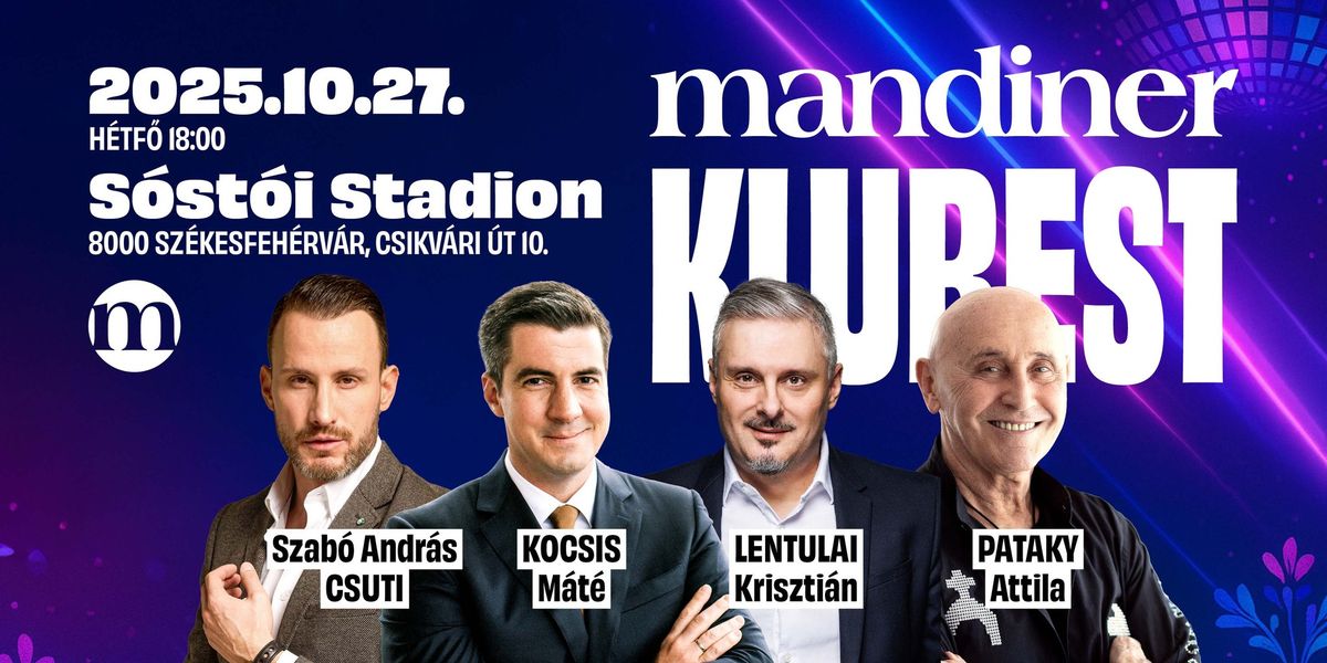 Mandiner Klubest Székesfehérváron