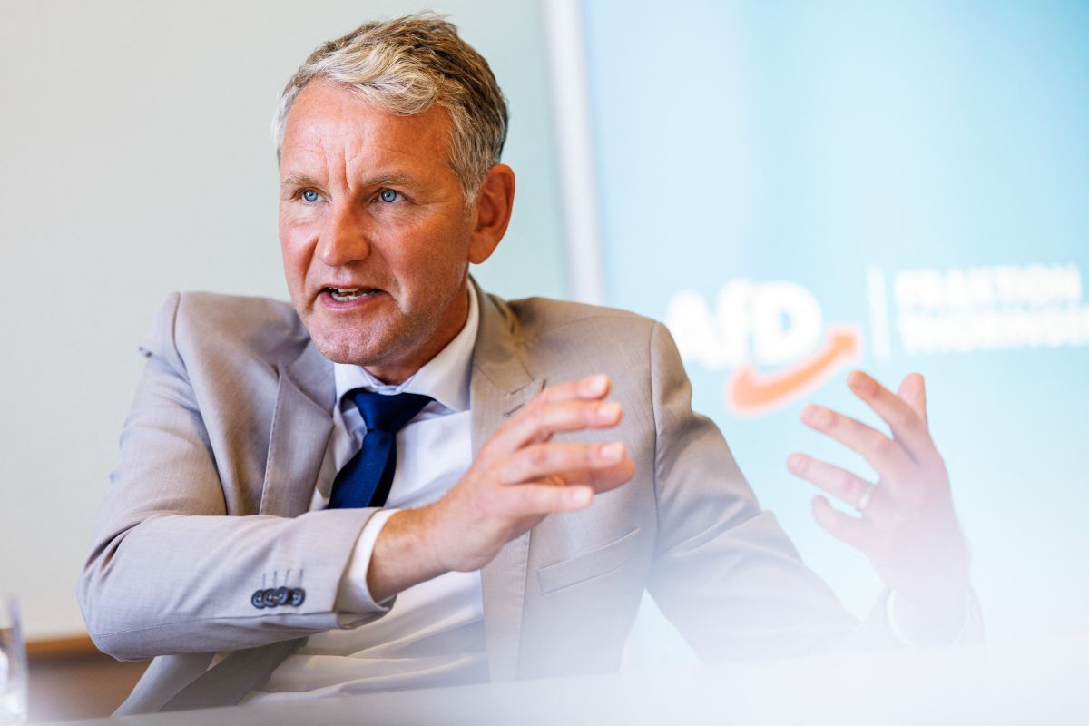 Björn Höcke, az AfD türingiai elnöke