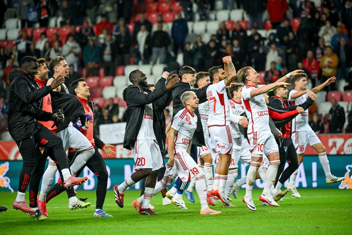 A Debrecen öt gólig jutott az Újpest ellen