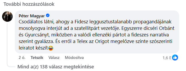 Magyar Péter Telex