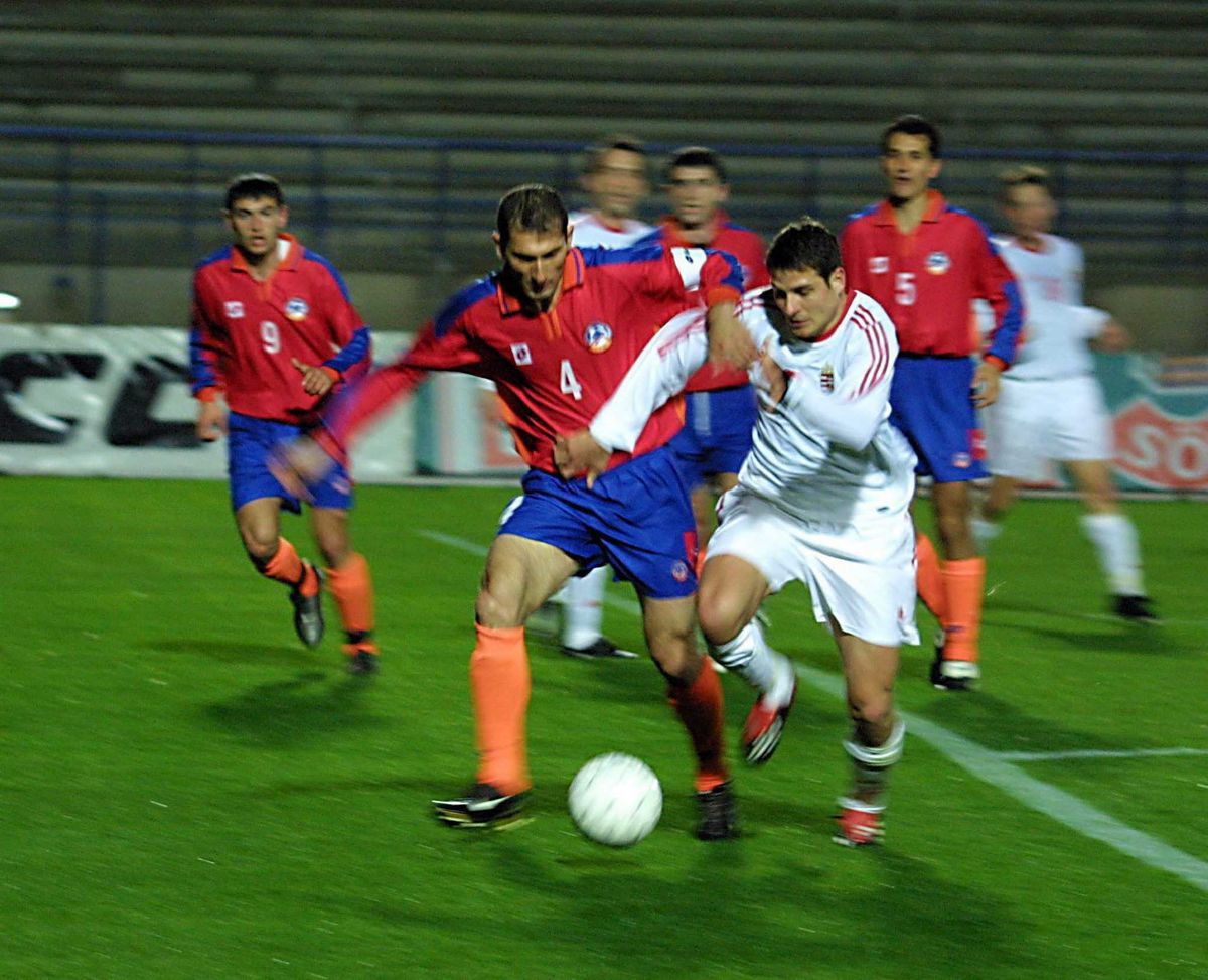 Szabics Imre a Magyarország–Örményország meccsen 2004-ben