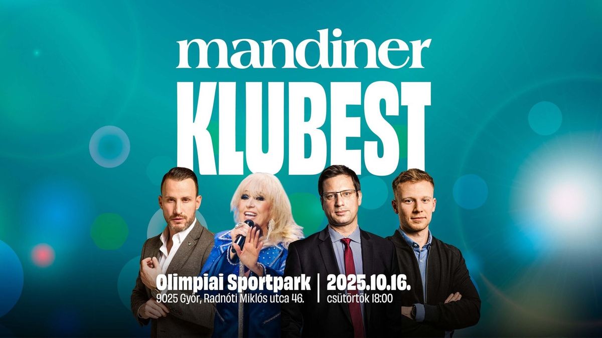 Győrbe érkezett a Mandiner Klubest – közélet, kvíz és élő zene egy estén!