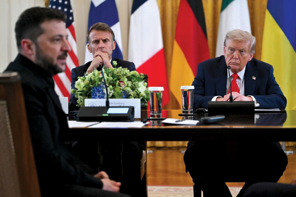 Trump meets Zelensky and European leaders in Washington DC