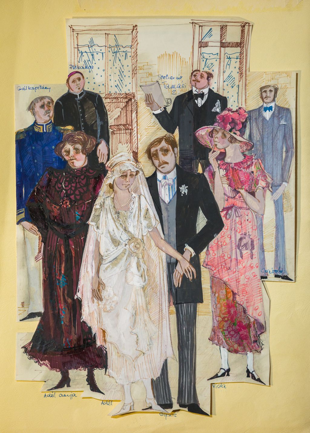 Jánoskúti Márta a Nemzet Művésze címmel kitüntetett, Kossuth- és Jászai Mari-díjas magyar jelmeztervező kiállítása a mohorai Tolnay Klári emlékházban
20250915 Mohora
fotó: Németh András Péter NAP