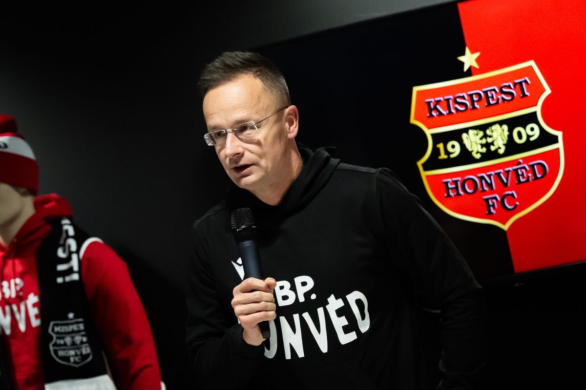 Szijjártó Péter, Budapest Honvéd, labdarúgás, Bozsik Aréna, elnök, Kispest