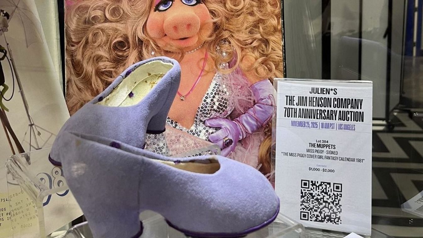 A Muppet Show alkotójának relikviáiból rendeztek árverést Los Angelesben