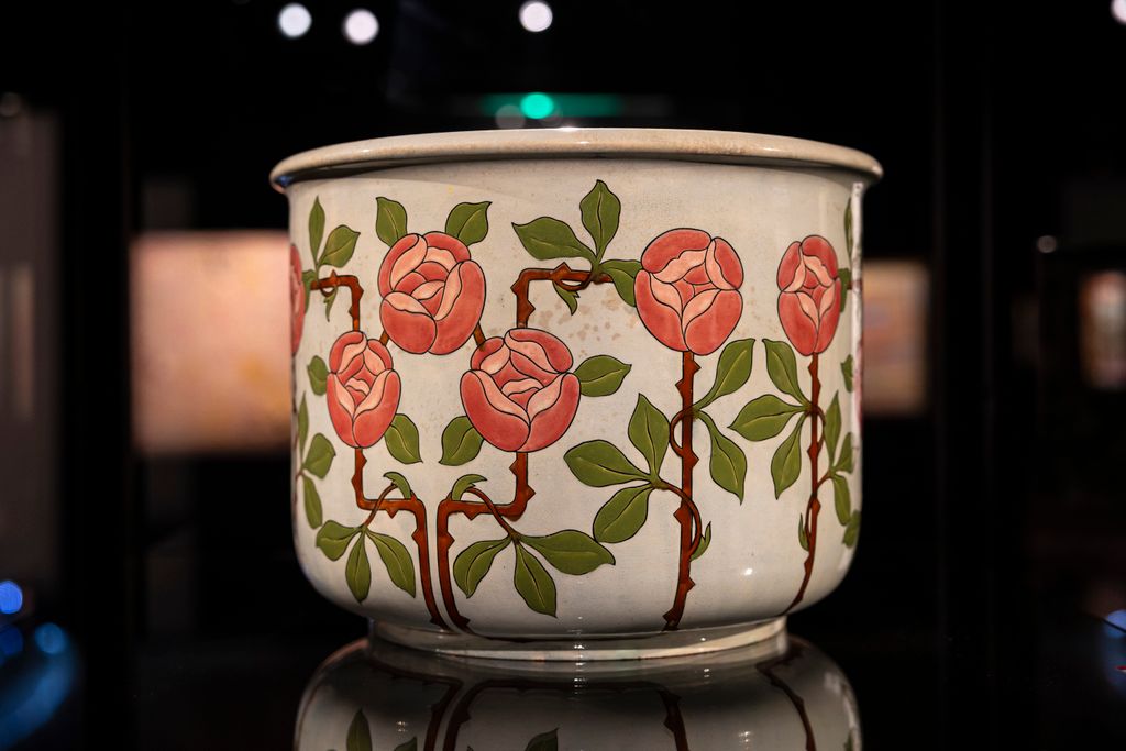 20251106 Budapest  Virág Judit galéria Zsolnay porcelán árverés Fotó: Kállai Márton KM