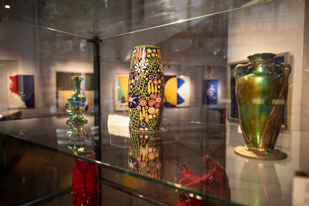 20251106 Budapest  Virág Judit galéria Zsolnay porcelán árverés Fotó: Kállai Márton KM