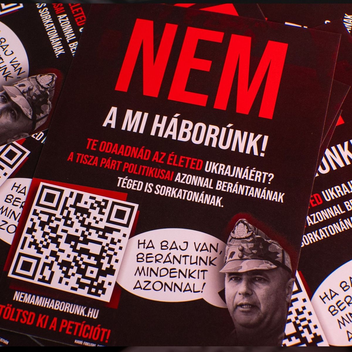 „Nem a mi háborúnk!” címmel országos szórólapkampányba kezd a Fidelitas, mert mind mondják: egyetlen magyar fiatal sem fizethet az életével