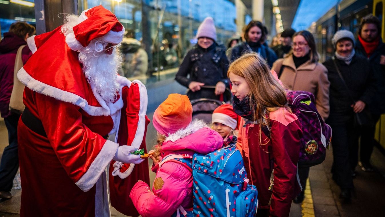 MÁV: szombaton elindul a Mikulásbusz