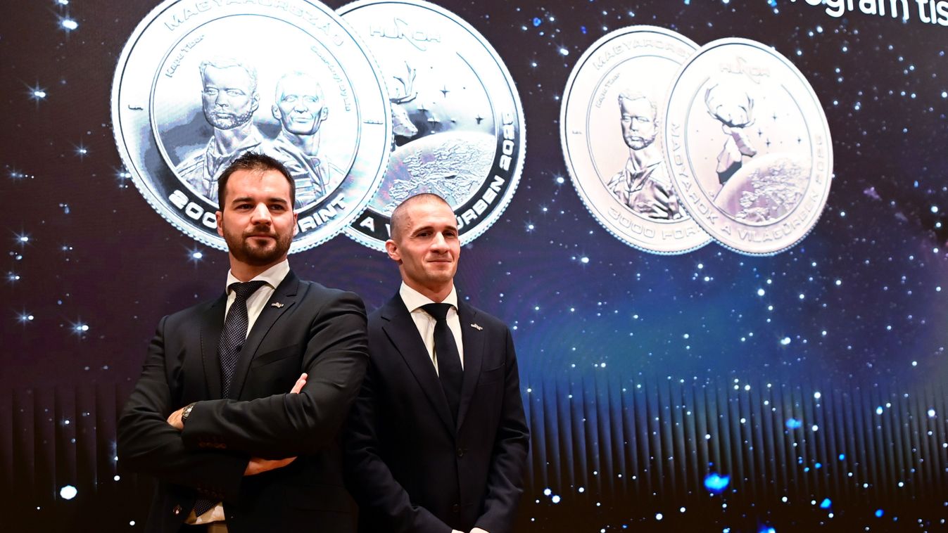 Emlékérmét bocsátott ki a 2025-ös magyar űrrepülés tiszteletére az MNB