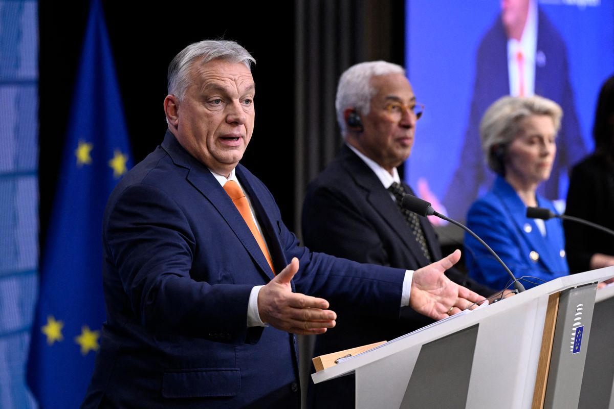 Az uniós csúcson Brüsszel falnak ment az orosz vagyon ügyében. Orbán Viktor szerint Európa ezzel háborúba sodródott volna.