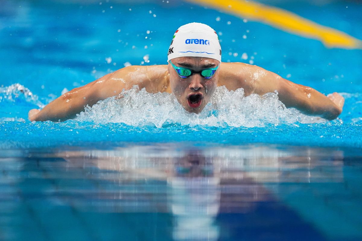 MILÁK Kristóf; úszás, Budapest Honvéd, Gergely István