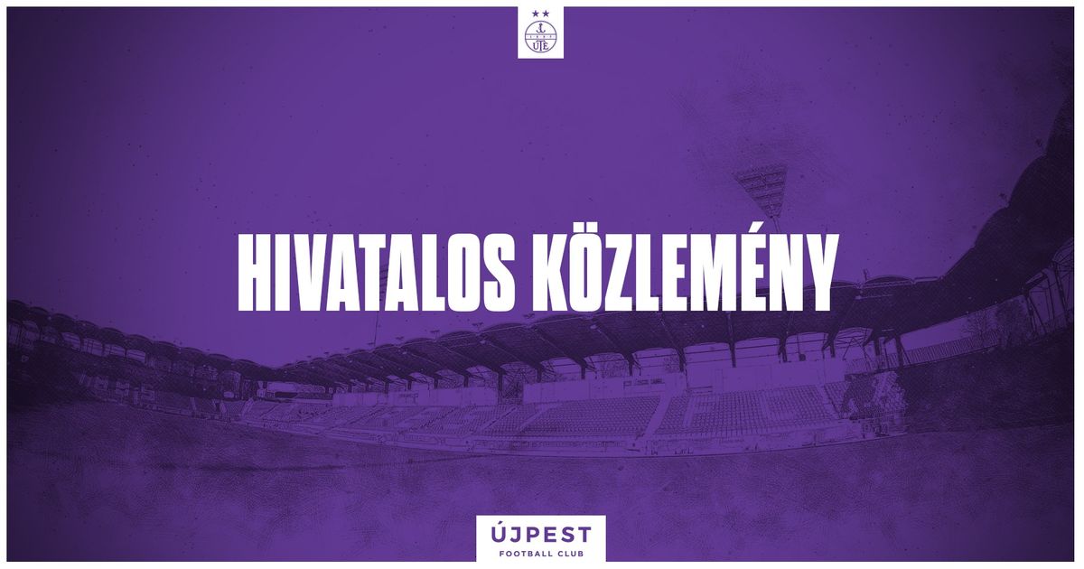 Az Újpest közleményben jelezte, hogy a távozott a románok légiósa