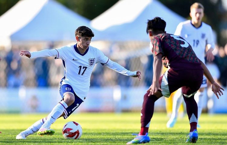 A Liverpool játékosa, Farkas Erik angol utánpótlás-válogatott