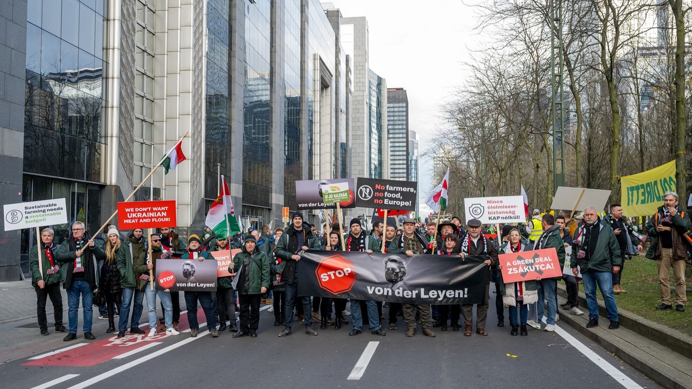 Brüsszel gazdatüntetés