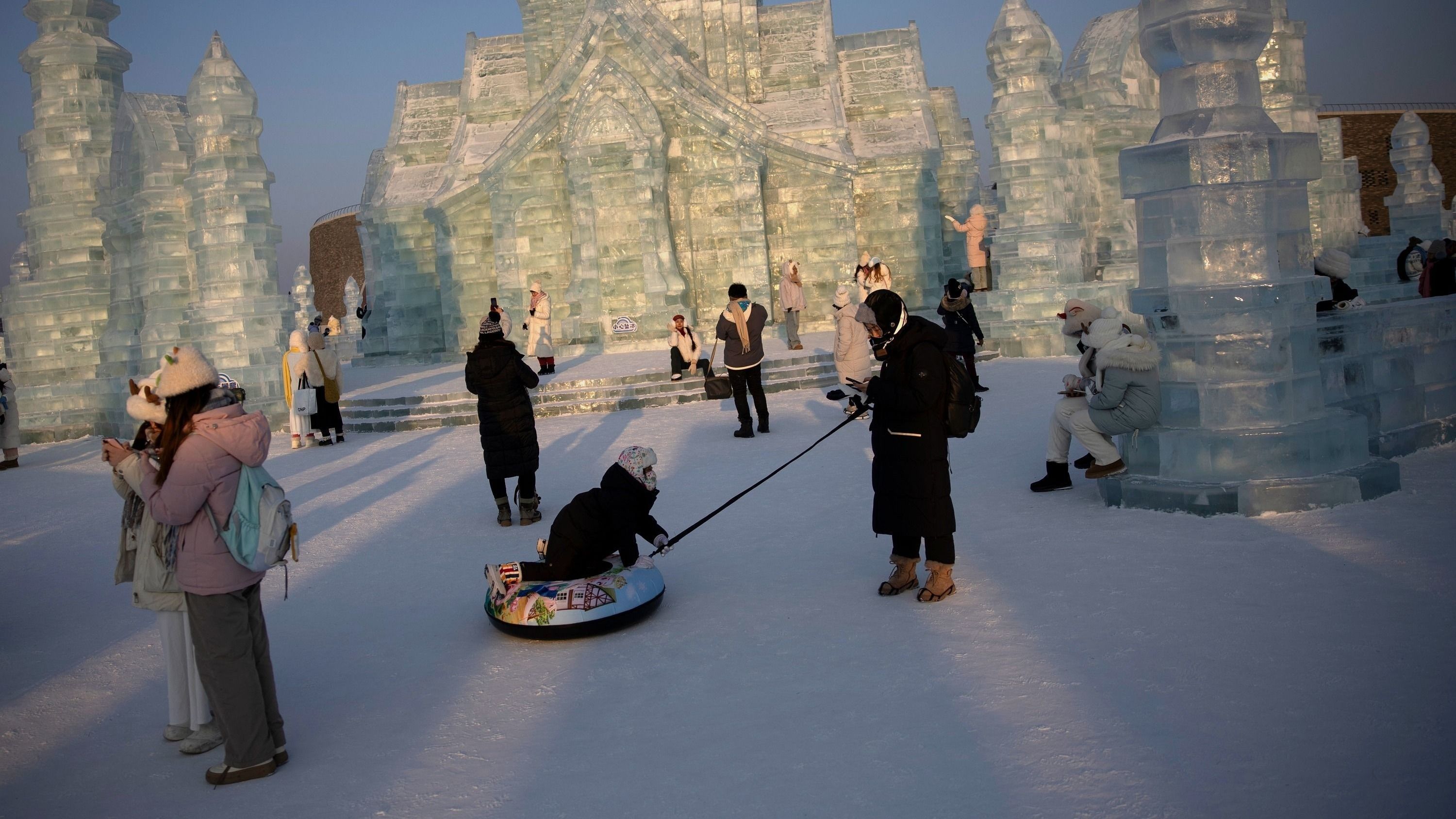 Kinyitott a Harbin Jég- és Hóvilág Kínában