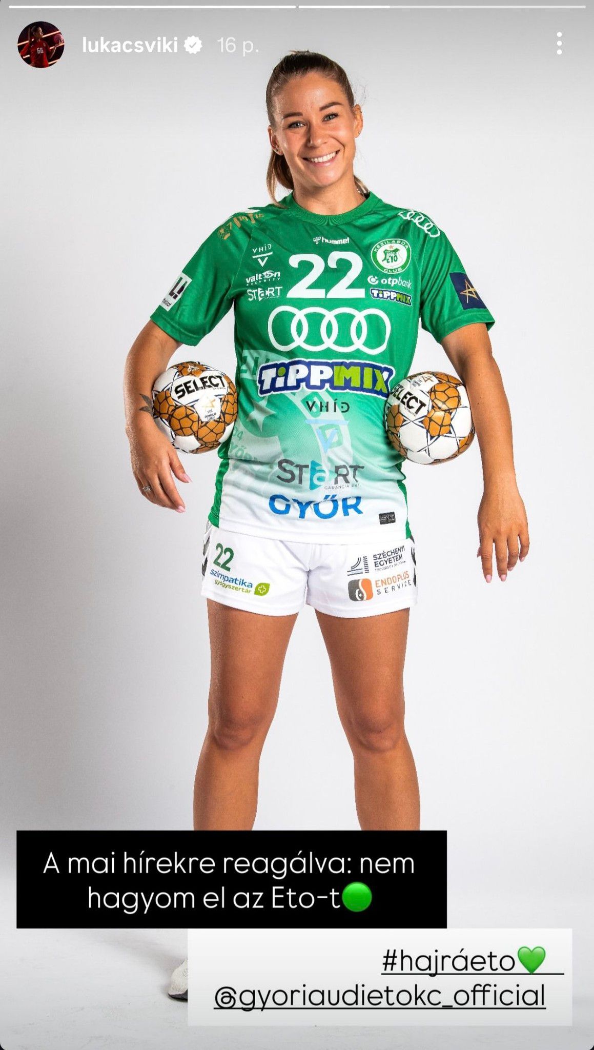 Győri-Lukács Viktória, Faluvégi Dorottya, Győri Audi ETO KC, CSM Bucuresti, kézilabda