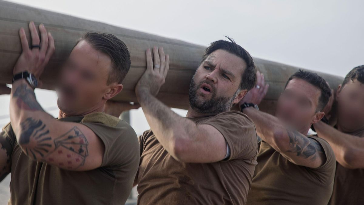 Megmutatta, milyen fából faragták: a haditengerészet egyik legelitebb egységével edzett JD Vance