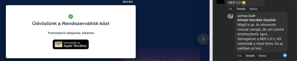 A NER 2.0 elnevezés még szerinte is rosszul cseng, de szerepet azért boldogan vállalna benne...