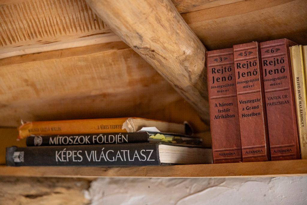 20251208 Bakonybél Kunyhóépítő Erdész Gerzson által tervezett reciprokházak a Bakony mélyén Fotó: Kállai Márton