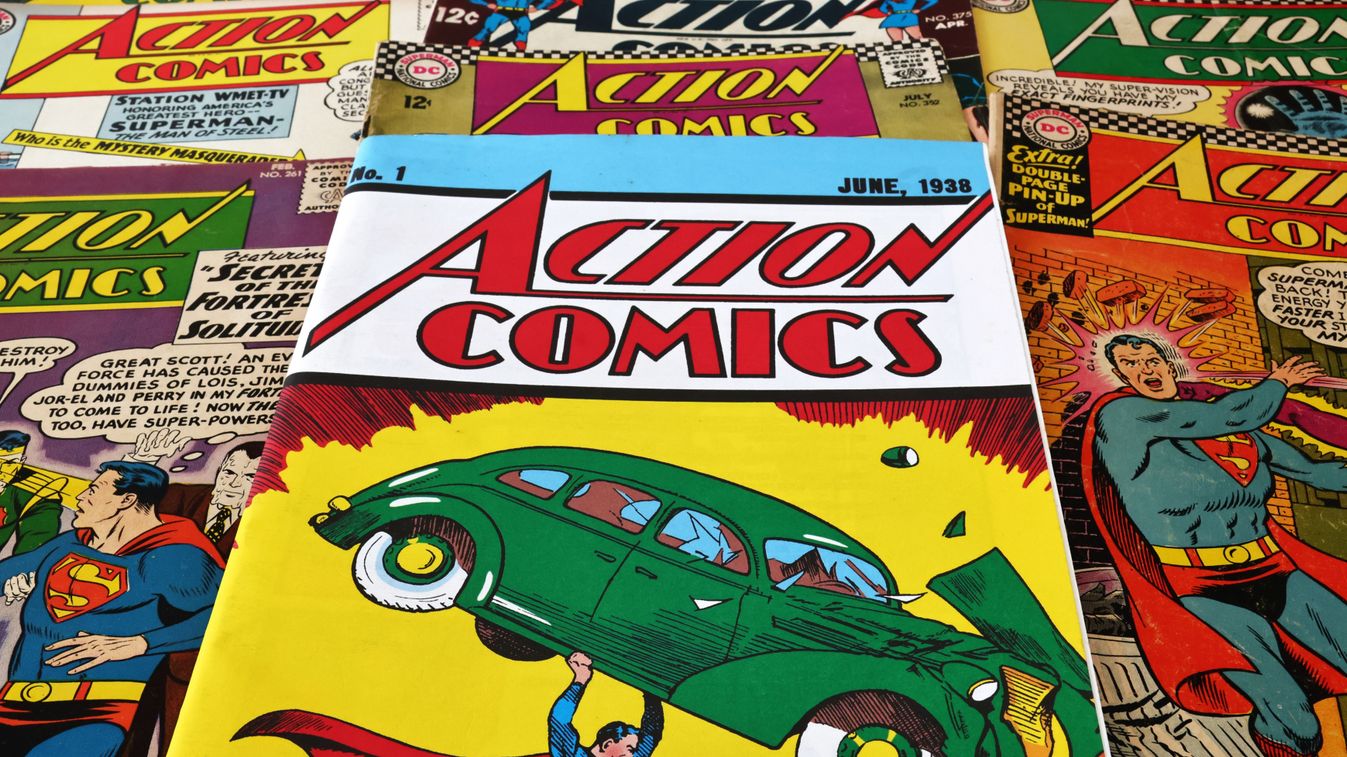 Rekordáron adták el a Supermant bemutató képregény egy első példányát