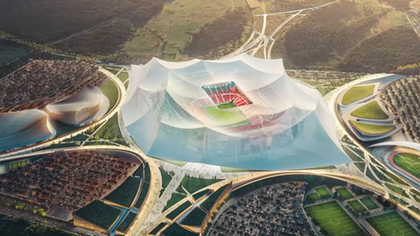 A világ legnagyobb stadionja Marokkóban