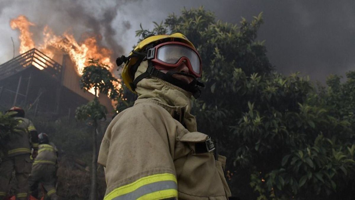 Tűzvész tombol Chilében – katasztrófahelyzetet hirdetett az elnök (GALÉRIA)