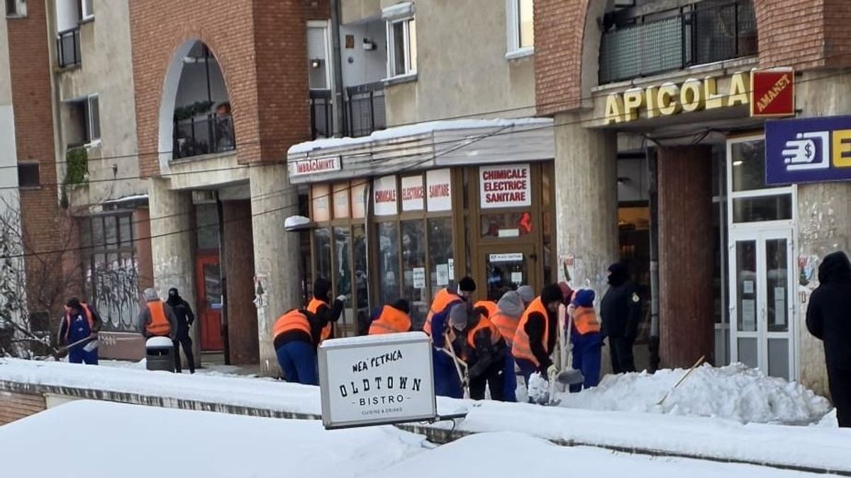 Rabokat mozgósítottak Romániában a hó miatt