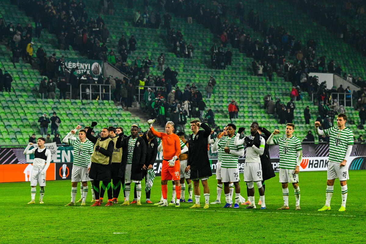 A Fradi-játékosok elégedetlenek voltak a döntetlennel