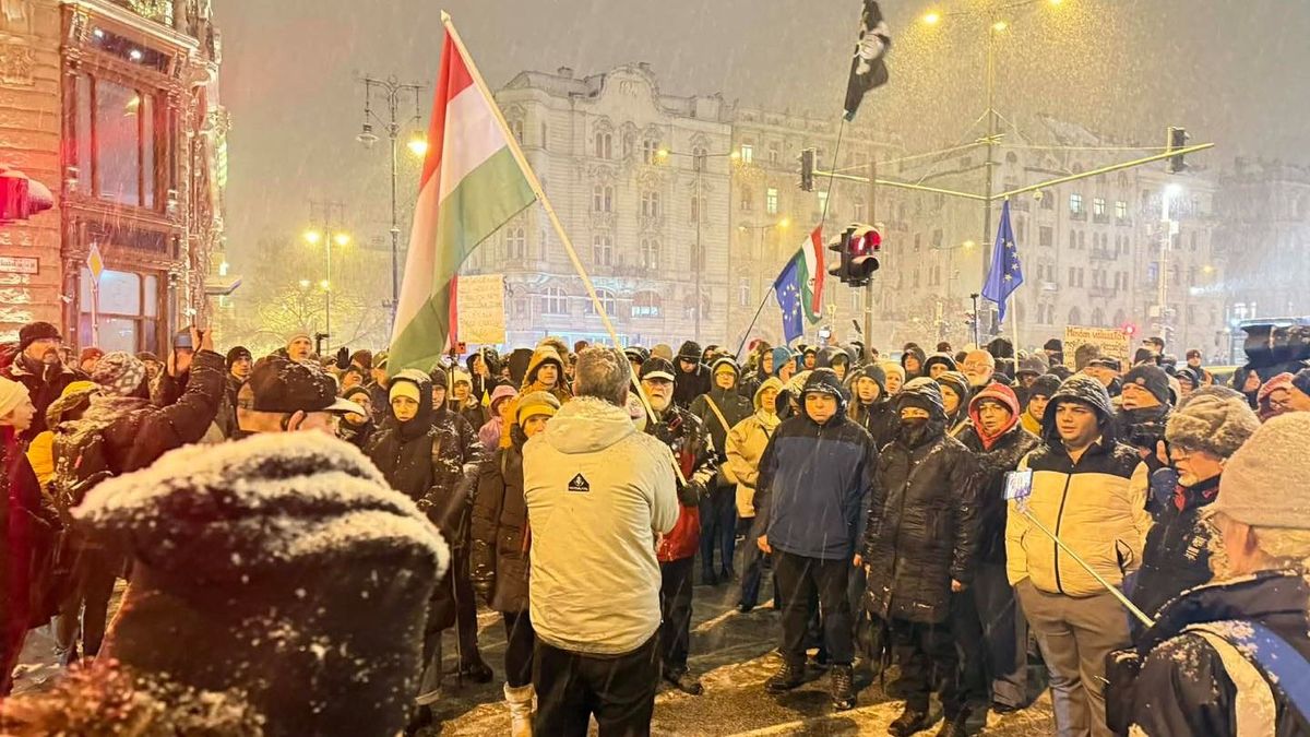 Teljes kudarcba fulladt Hadházy Ákos tüntetése – Pócs János is feltűnt a helyszínen (VIDEÓ)