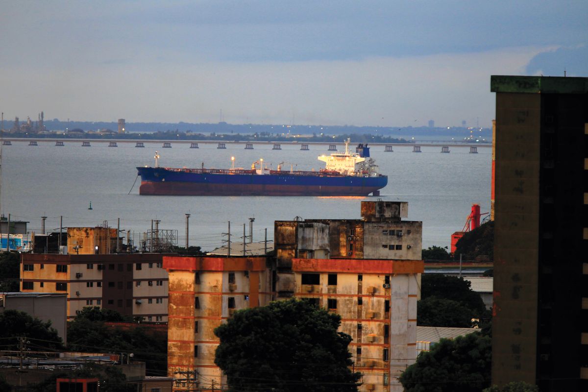 Maracaibo,,Venezuela.,20-09-2025.,Oil,Tankers,Leased,By,Chevron,Are,Seen