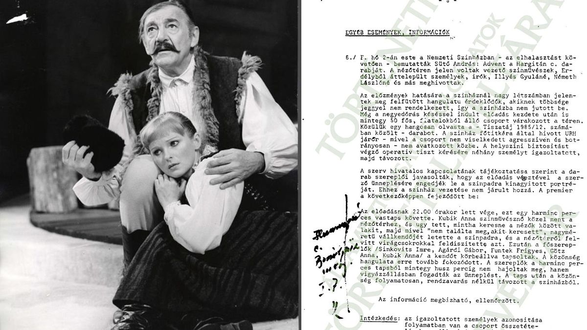 Ilyen nyíltan addig senki nem szólt a romániai magyarok elnyomásáról – olvasson bele az Advent a Hargitánról szóló III/III-as jelentésbe! Ilyen nyíltan addig senki nem szólt a romániai magyarok elnyomásáról – olvasson bele az Advent a Hargitánról szóló III/III-as jelentésbe!