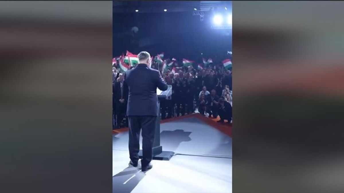 Ilyen volt Orbán Viktor szemszögéből a szombati Fidesz-kongresszus (VIDEÓ)