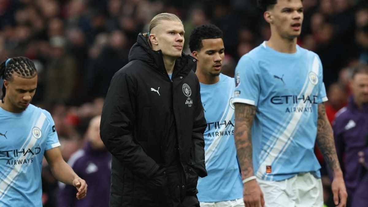 Három játékostársát is a „busz alá lökte” Haaland a Manchester City elképesztő veresége után