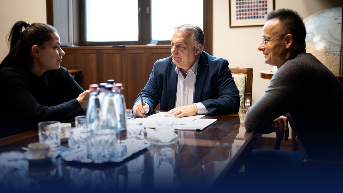 Gáspár Evelin is felbukkant Orbán Viktor oldalán – erről folyt a beszélgetés