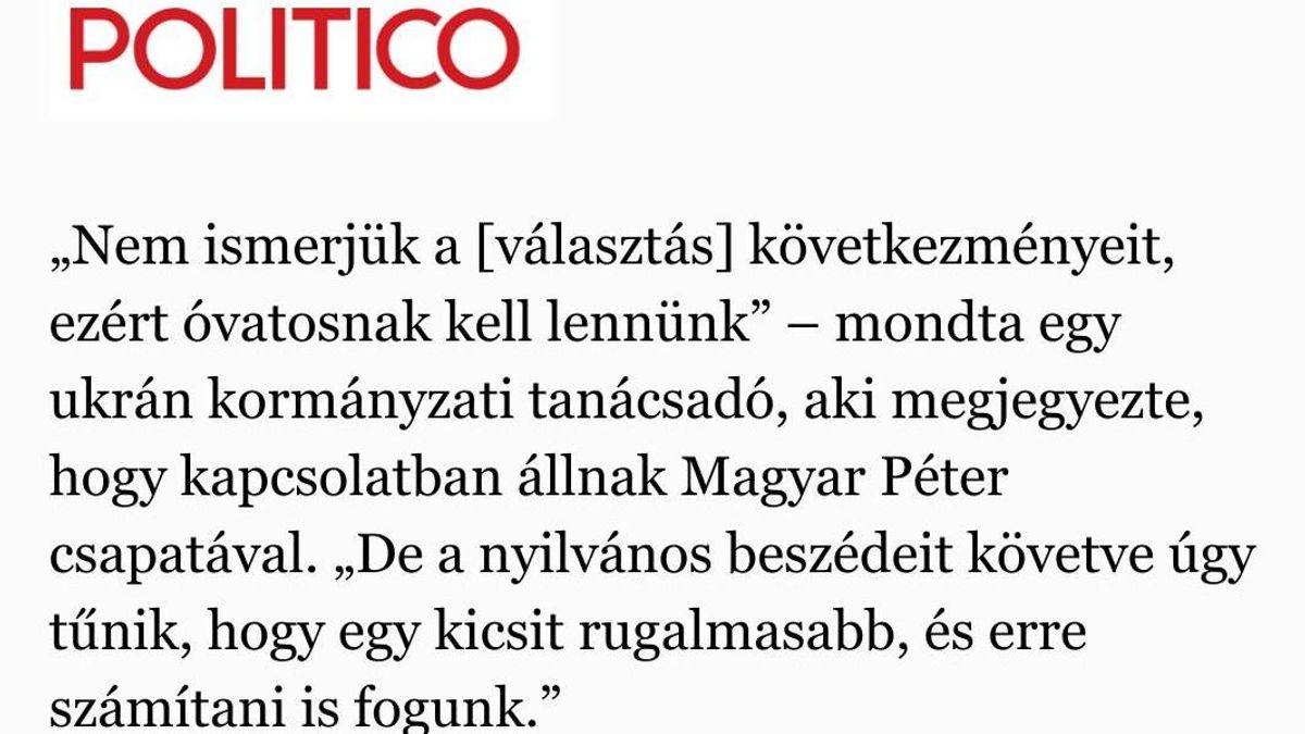 Bebizonyosodott, hogy a Tisza összejátszik Kijevvel!