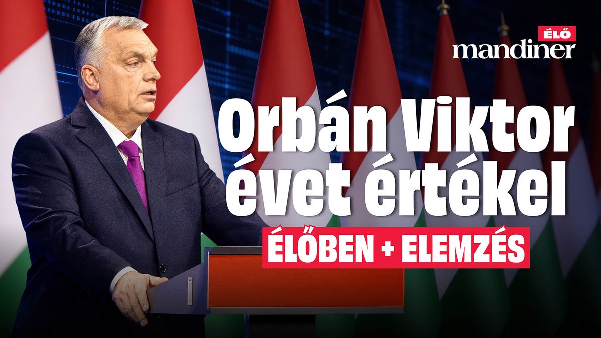 Szombaton miniszterelnöki évértékelő a Várkert Bazárból – ÉLŐ közvetítés a Mandineren