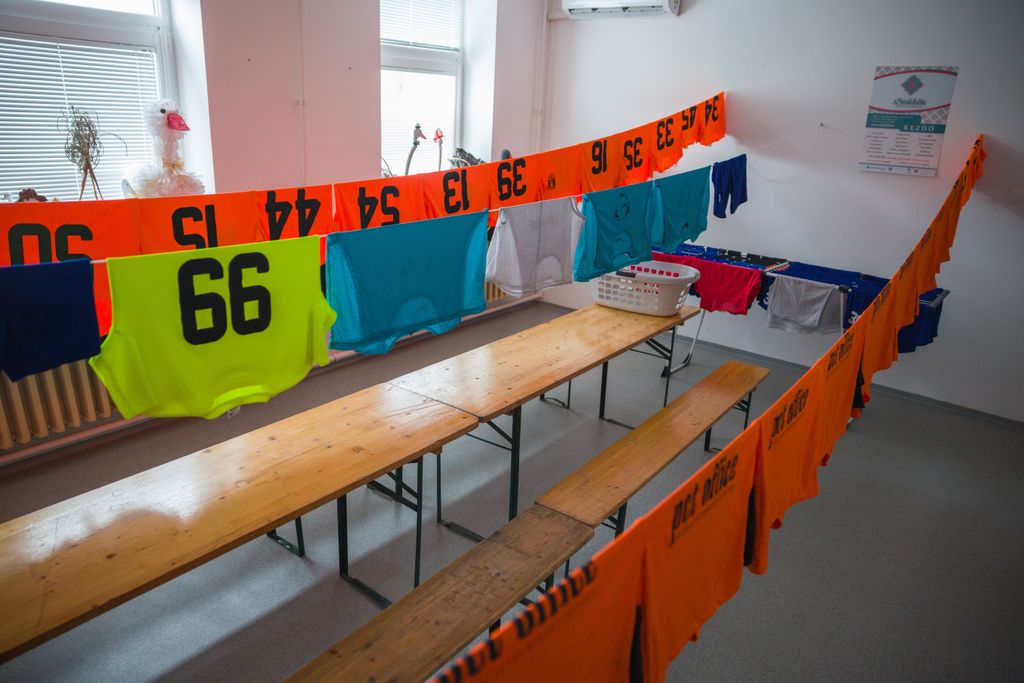 Száradó mezek a kultúrházban
20260204 Vizslás
fotó: Németh András Péter NAP