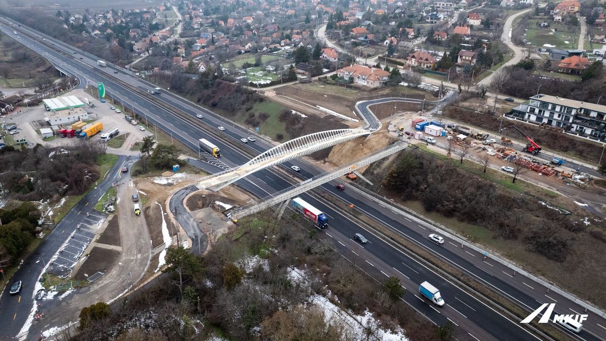 Elképesztő felvételeket mutattak be a hamarosan elkészülő magyarországi hídról (VIDEÓ + GALÉRIA)