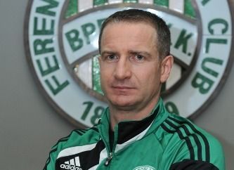 A balesetet szenvedő Matics a Ferencváros edzőjeként