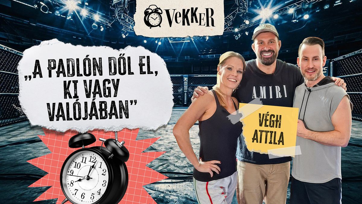 „A ketrecben KIDERÜL ki vagy valójában"- Végh Attila a Vekkerben!