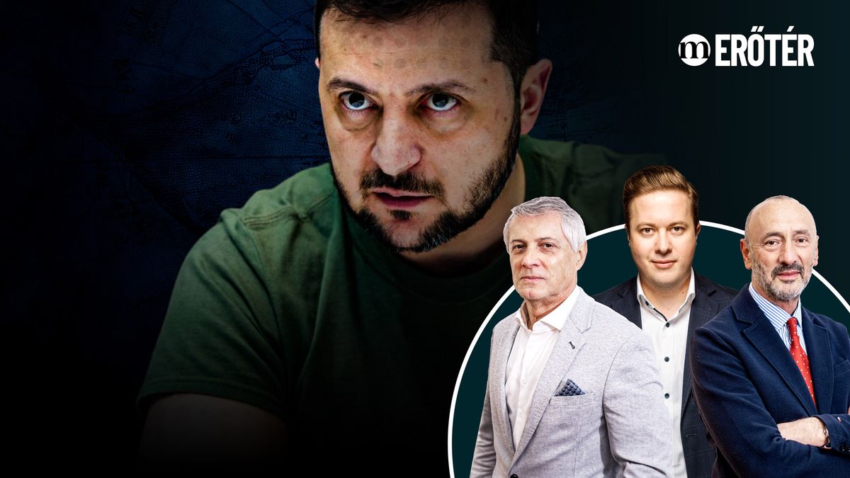 Zelenszkij zsarol: Ukrajna minket is magával rántana – Földi László és Horváth József az Erőtérben