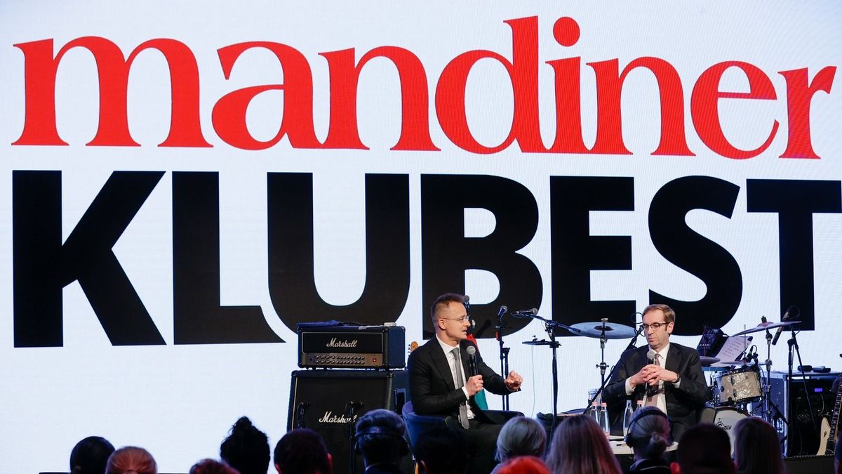 Hatalmas meglepetés a Mandiner Klubesten: Alice Weidel Nemzeti Dalt szavalt, Szijjártó Péter pedig sokkoló uniós kijelentéseket idézett fel