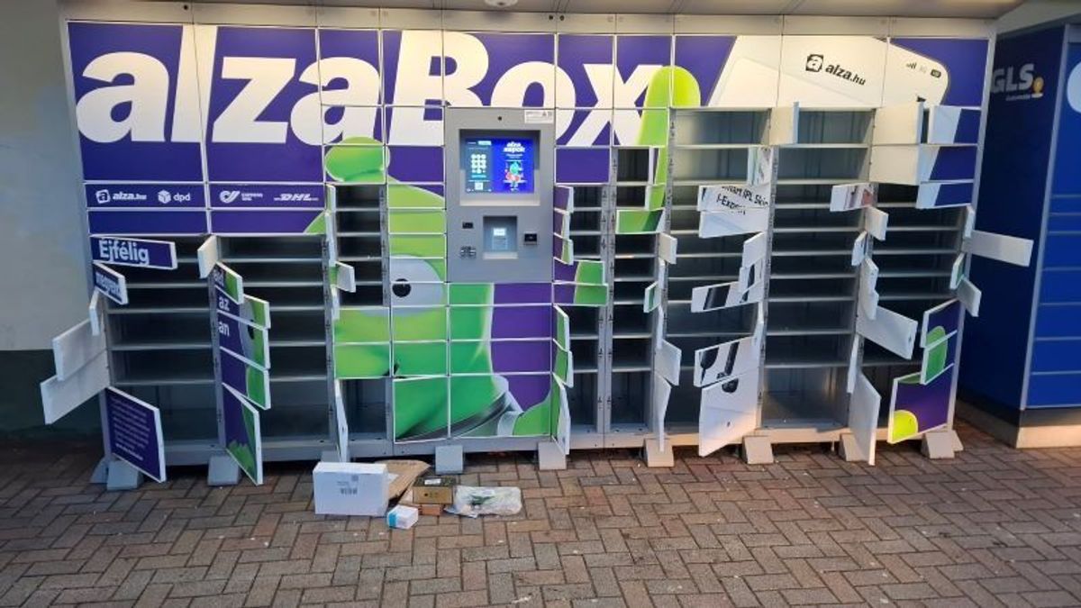 Egyetlen éjszaka alatt lenulláztak egy csomagautomatát Borsodban: mindent elvittek