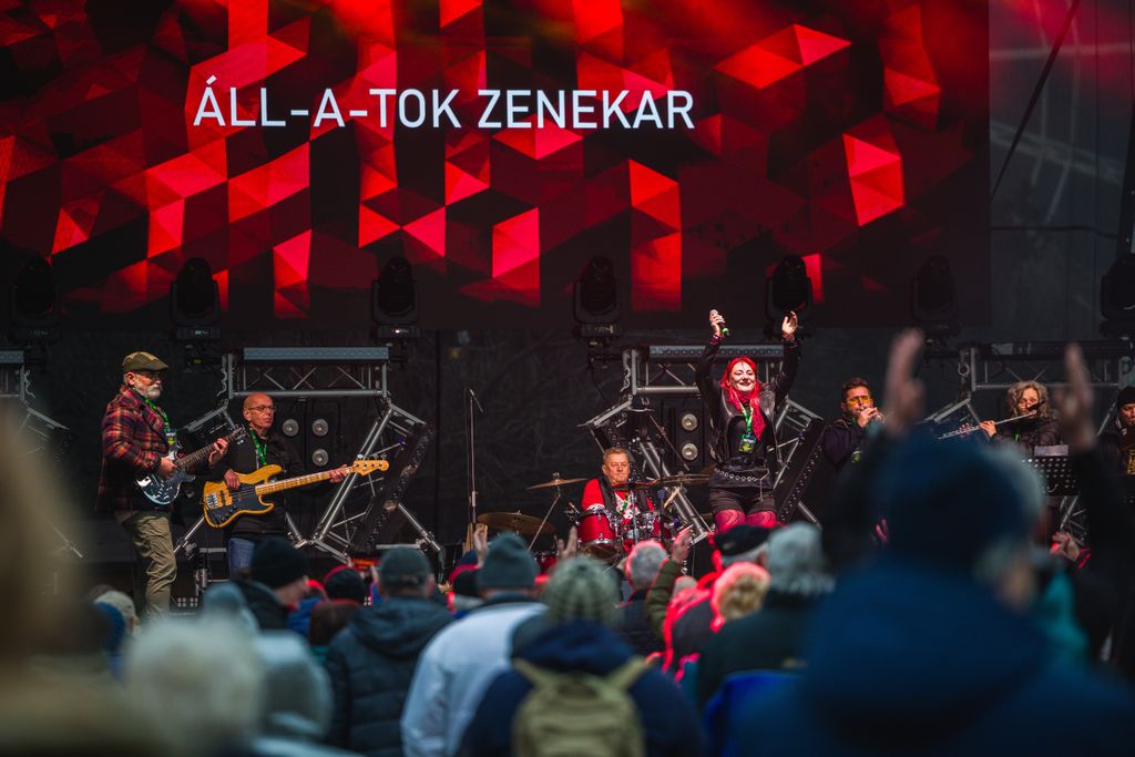 Miskolci Kocsonyafesztivál koncert
Gasztronómia turizmus szórakozás 
20260206 Miskolc
fotó: Németh András Péter NAP