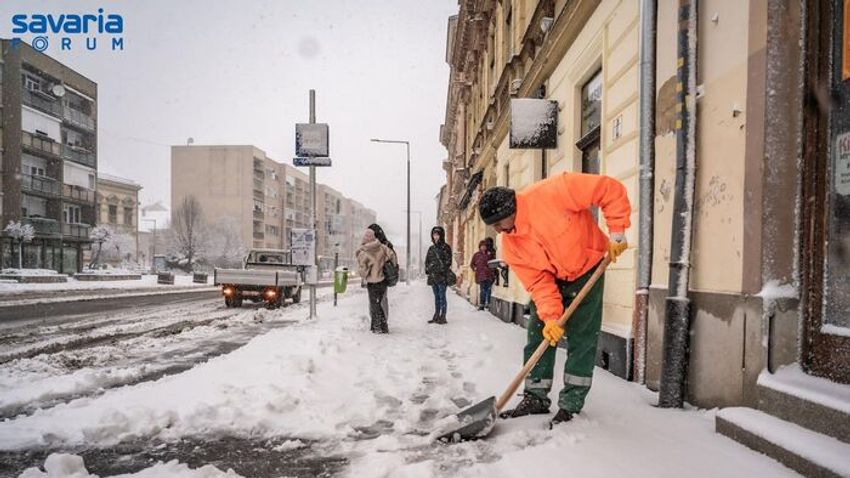 Nem tágít a tél a Dunántúlról