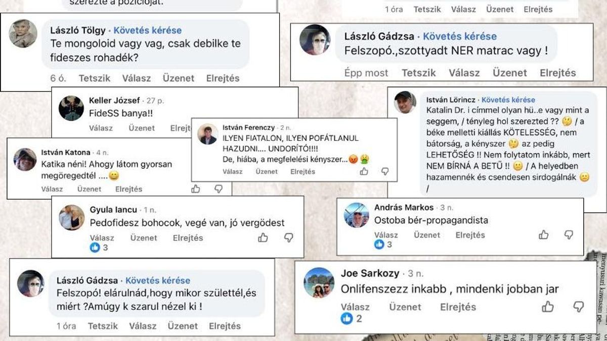 Beérett a Magyar Péter-féle gyűlöletpolitika: fotómontázson mutatta meg a miniszterelnöki biztos, hogyan gyalázkodnak a tiszás kommentelők